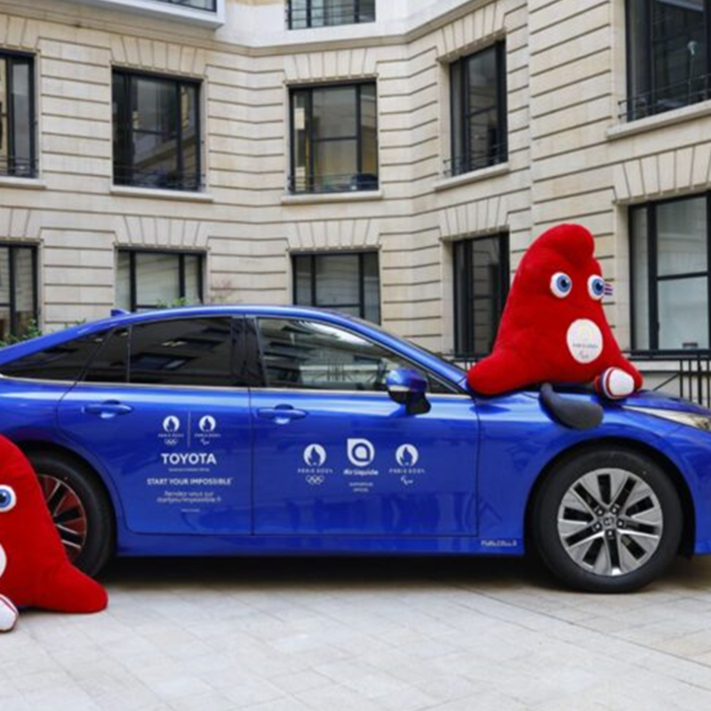 Air Liquide wspiera Paryż 2024: dostarczy wodór dla 100 Toyot Mirai