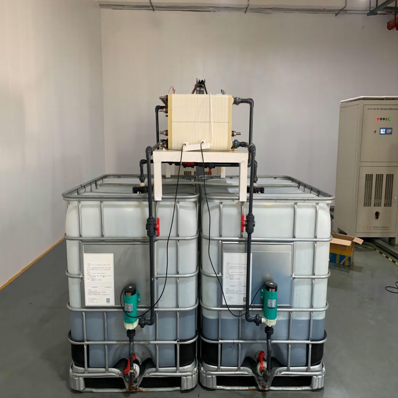Nowy bateria przepływu Redox 5kW wanadu