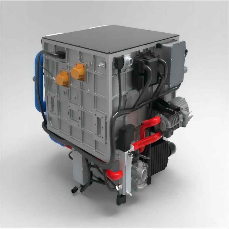 Chłodzony wodą stos wodorowych ogniw paliwowych o mocy 100 kW do zastosowań motoryzacyjnych